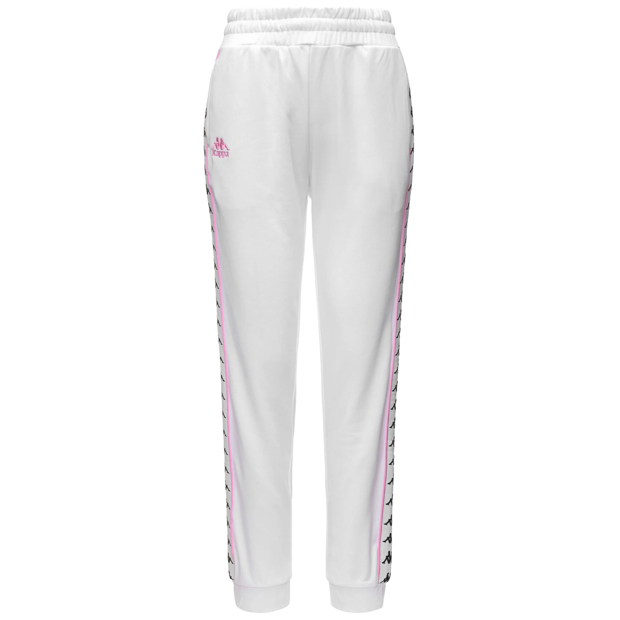 Kappa - Pantaloni Donna Bianco - 222 Banda Adina
