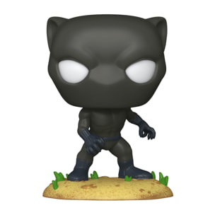 Marvel Pop! Comic Cover Vinile Figura Black Panther 9 Cm Funko