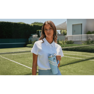 Botella de agua Isotermica - 0,89L - QUENCHER® H2.O FLOWSTATE™ TUMBLER - Cornflower Chevron