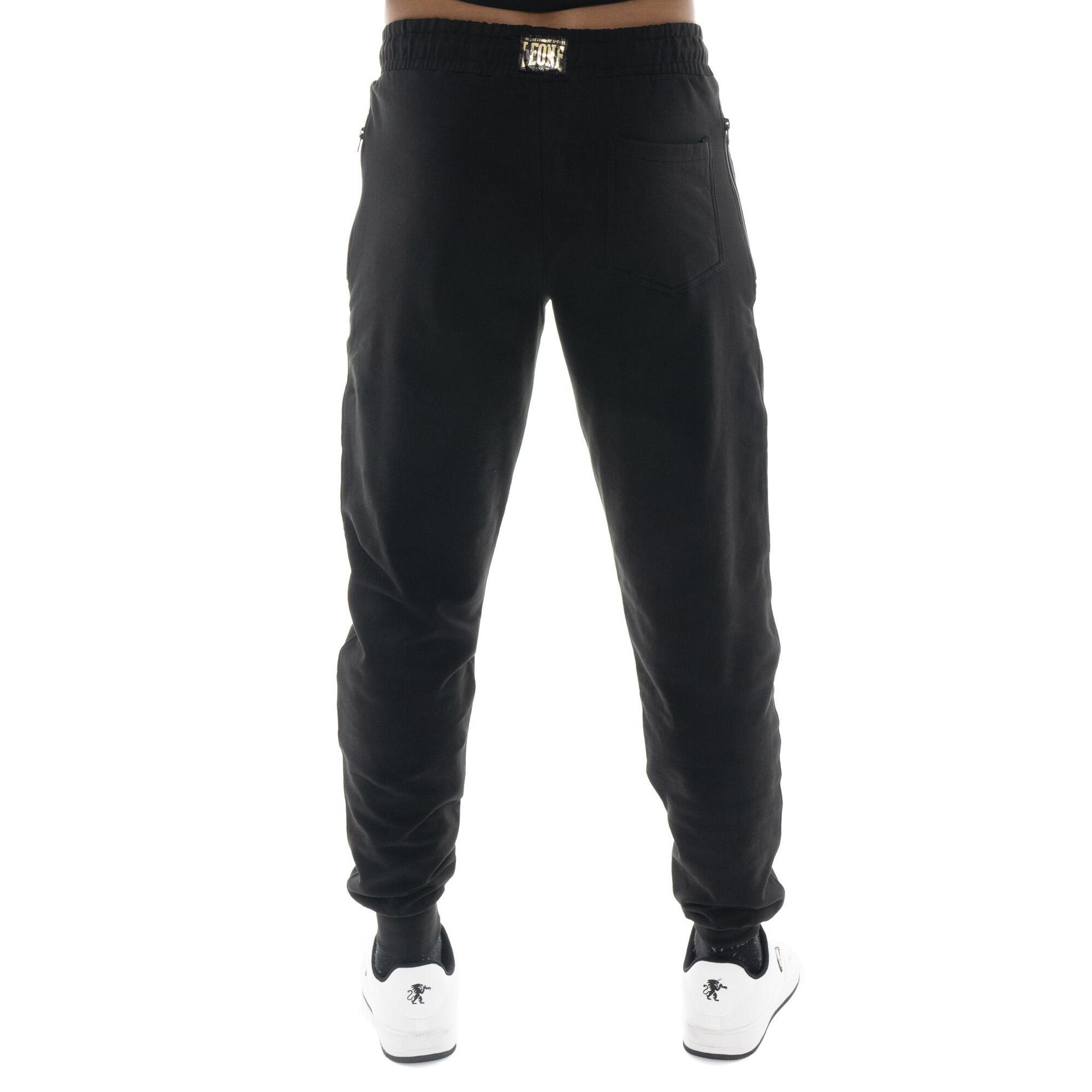 Pantalone sportivo invernale da uomo con tasche con zip "Authentic Gold"