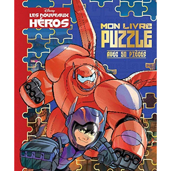 Disney | Les nouveaux héros: Mon livre puzzle avec 50 pièces | Livre d'occasion