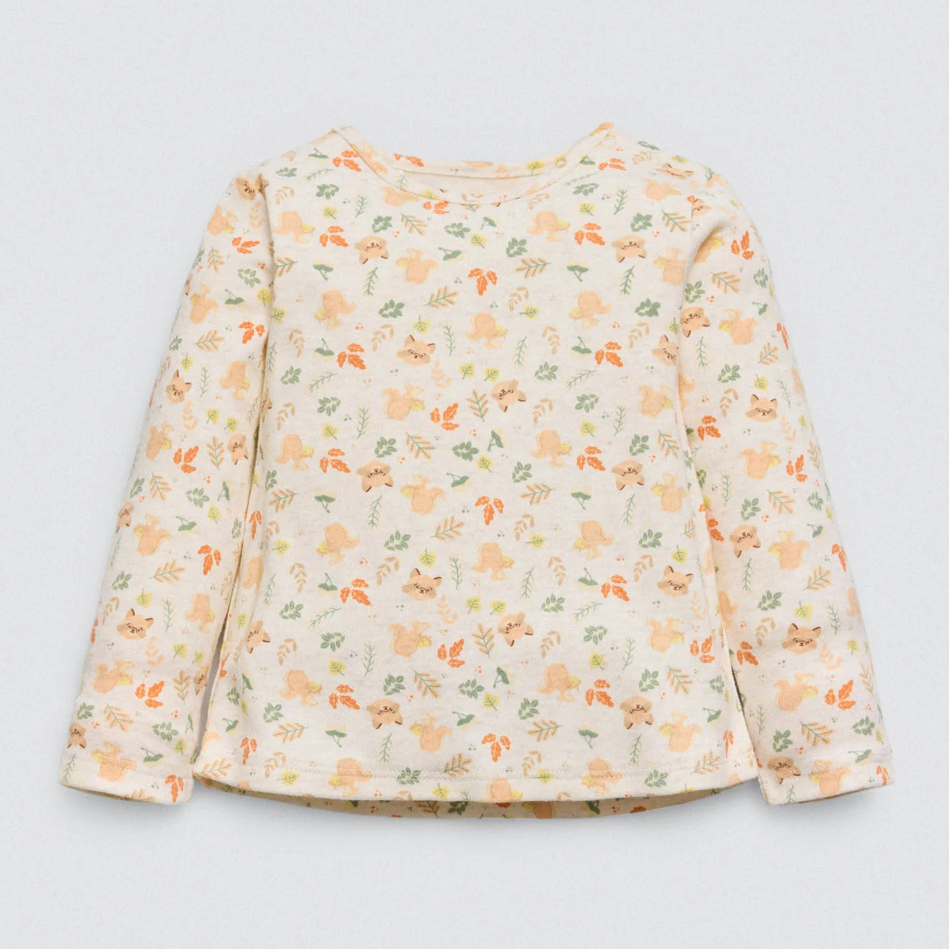 Completo autunnale per neonato: abito e maglietta a maniche lunghe