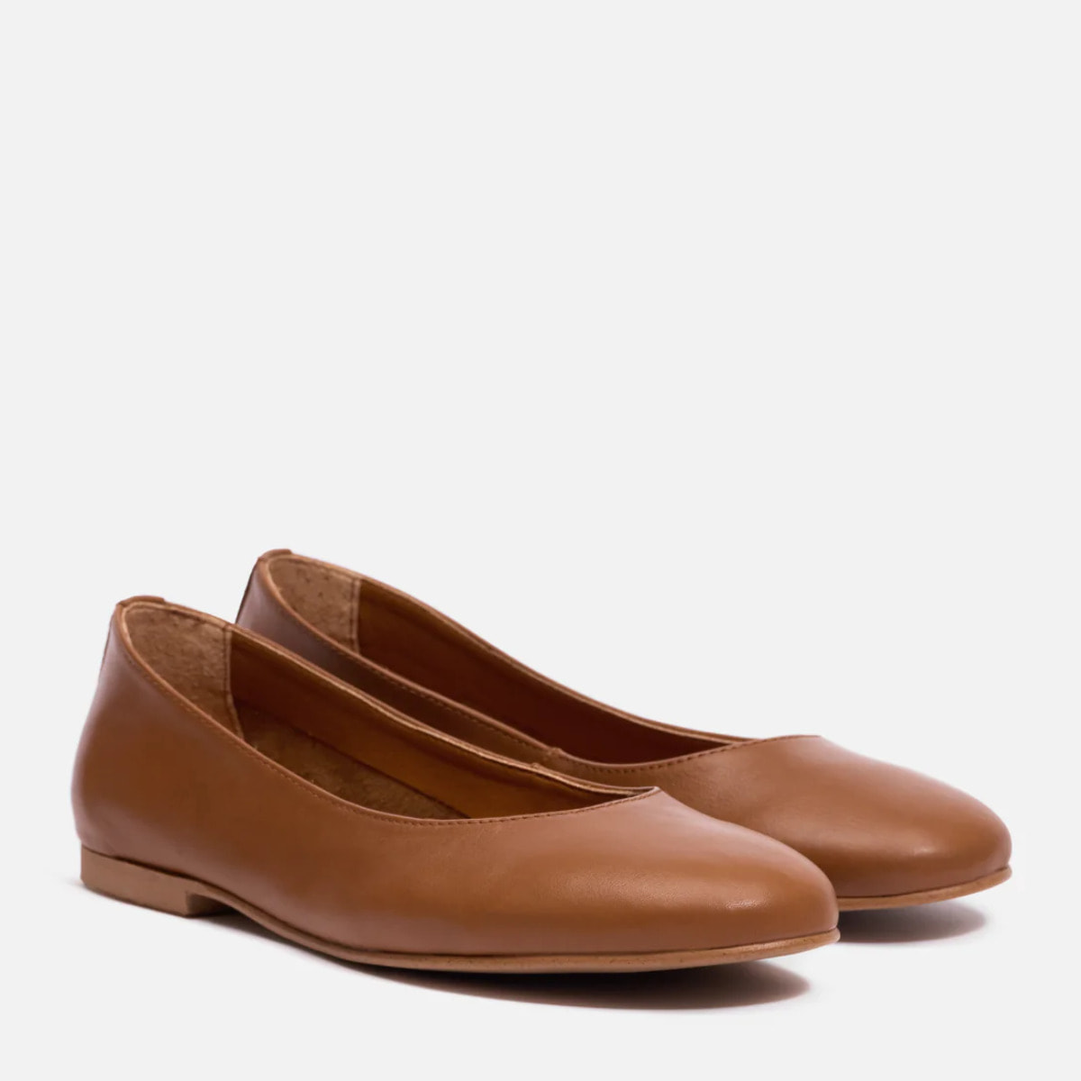 Ballet Pumps Marron - ZENTIA
