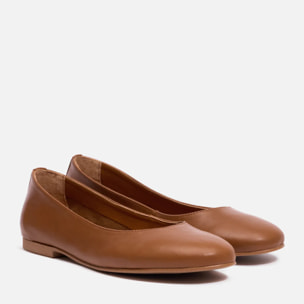 Ballet Pumps Marron - ZENTIA