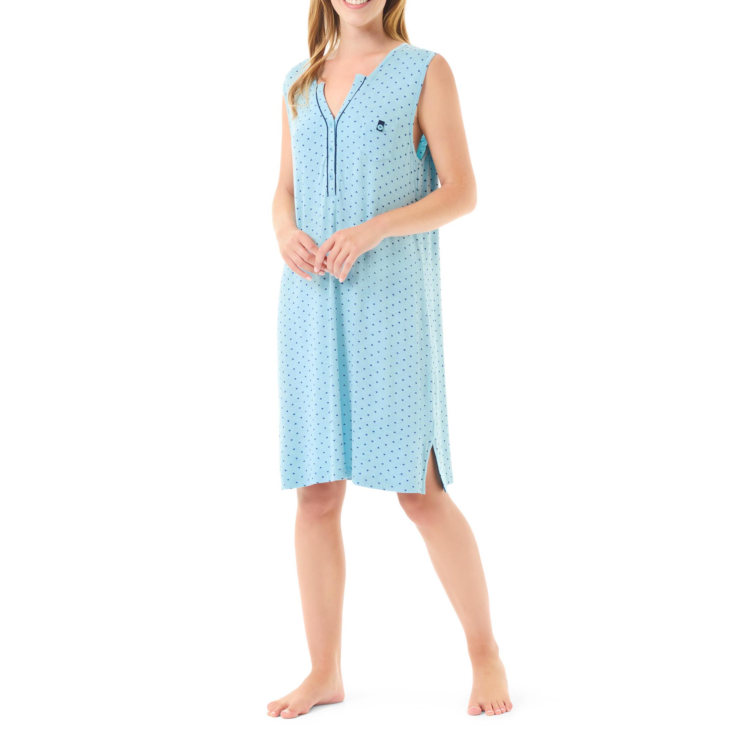 Camisón corto turquesa