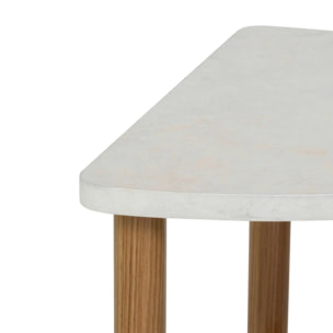 Etagère d'angle 3 niveaux Come 34x34x76,5cm