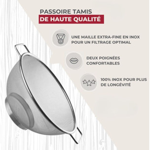 Ensemble de 2 Passoires tamis Fackelmann