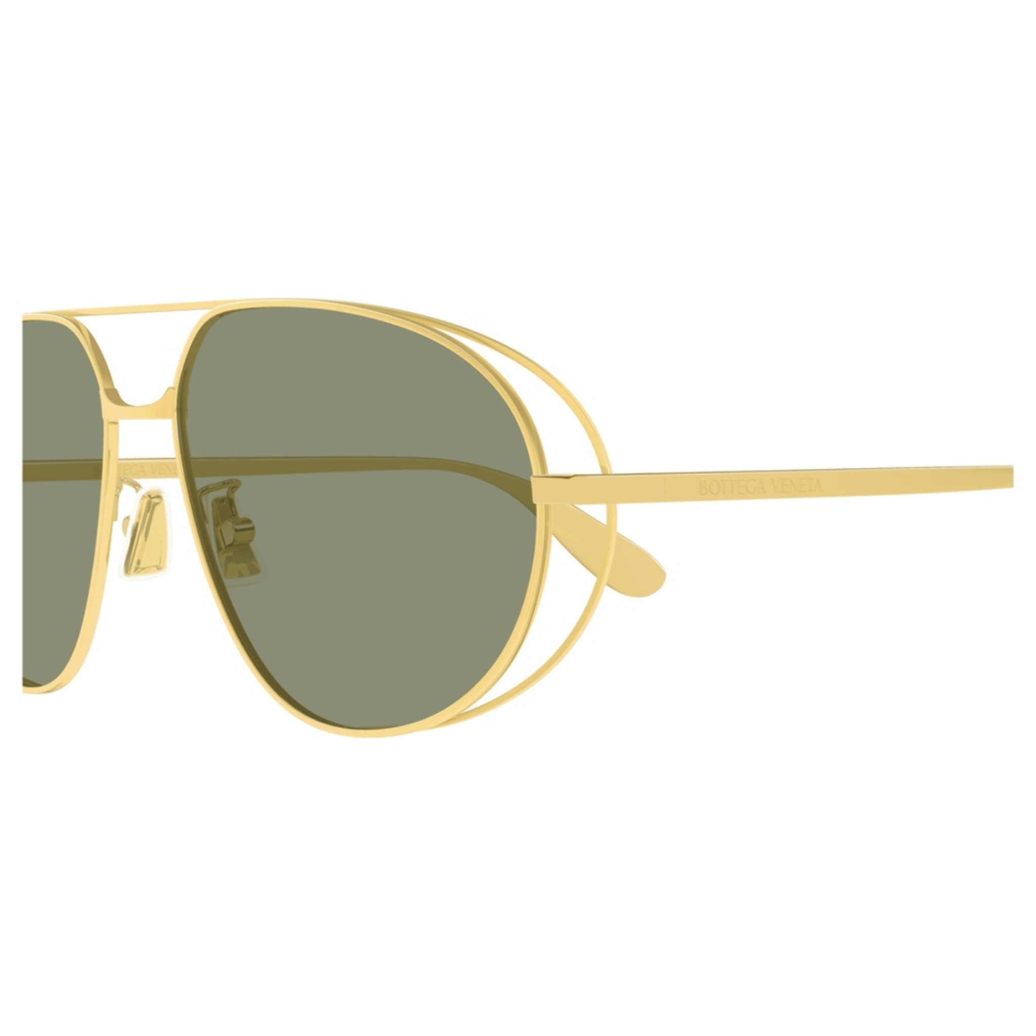 Gafas de Sol Bottega Veneta BV1344S-001 de Metal Unisex 61 mm