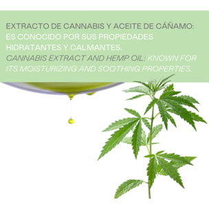 Valquer Champú sólido Hemp (extracto de cannabis y aceite de cáñamo) - 50 G