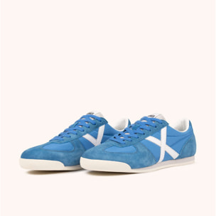 Sneaker Casual Azul Cielo y Blanco | MUNICH STEREO 06