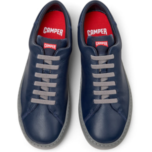 Sneakers - CAMPER Peu Touring - Blu - Pelle liscia