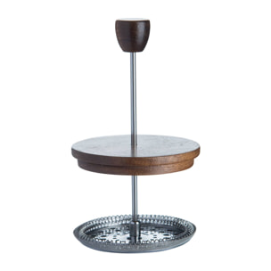 Cafetera de émbolo san ignacio de vidrio borosilicato ø15,8x10x18,8cm