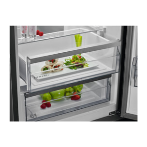 AEG Frigorífico combi de libre instalación Serie 8000 Negro de 201 cm ORC8M361EE