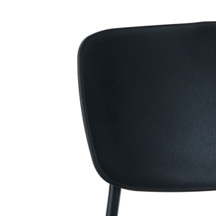 Set 4 sedie PRIMARY BLACK