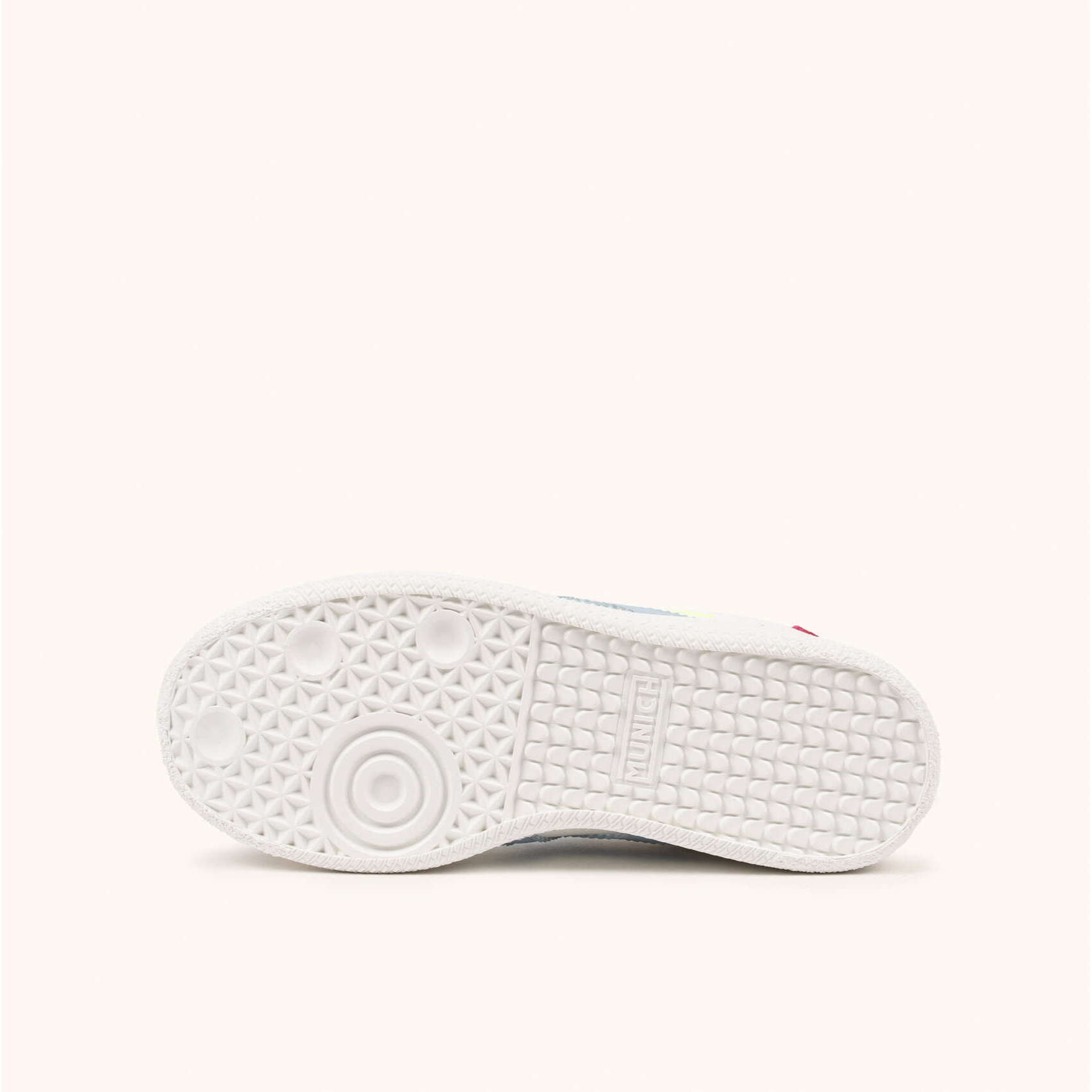 Zapatillas Infantiles Blancas con Cordones y Detalles Pastel MUNICH MINI BARRU 15