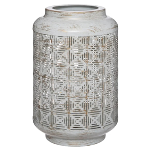 Lampe micro LED - métal ajouré H30 cm