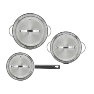 Casseroles avec couvercles Endurance