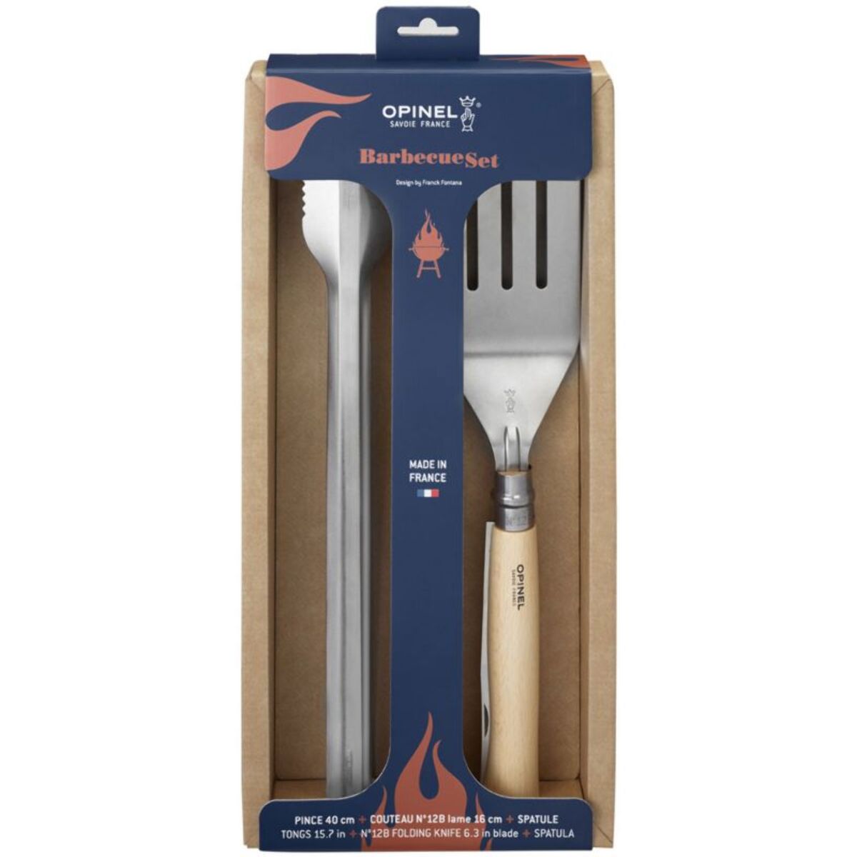 Ustensile barbecue OPINEL Barbecue Brochable