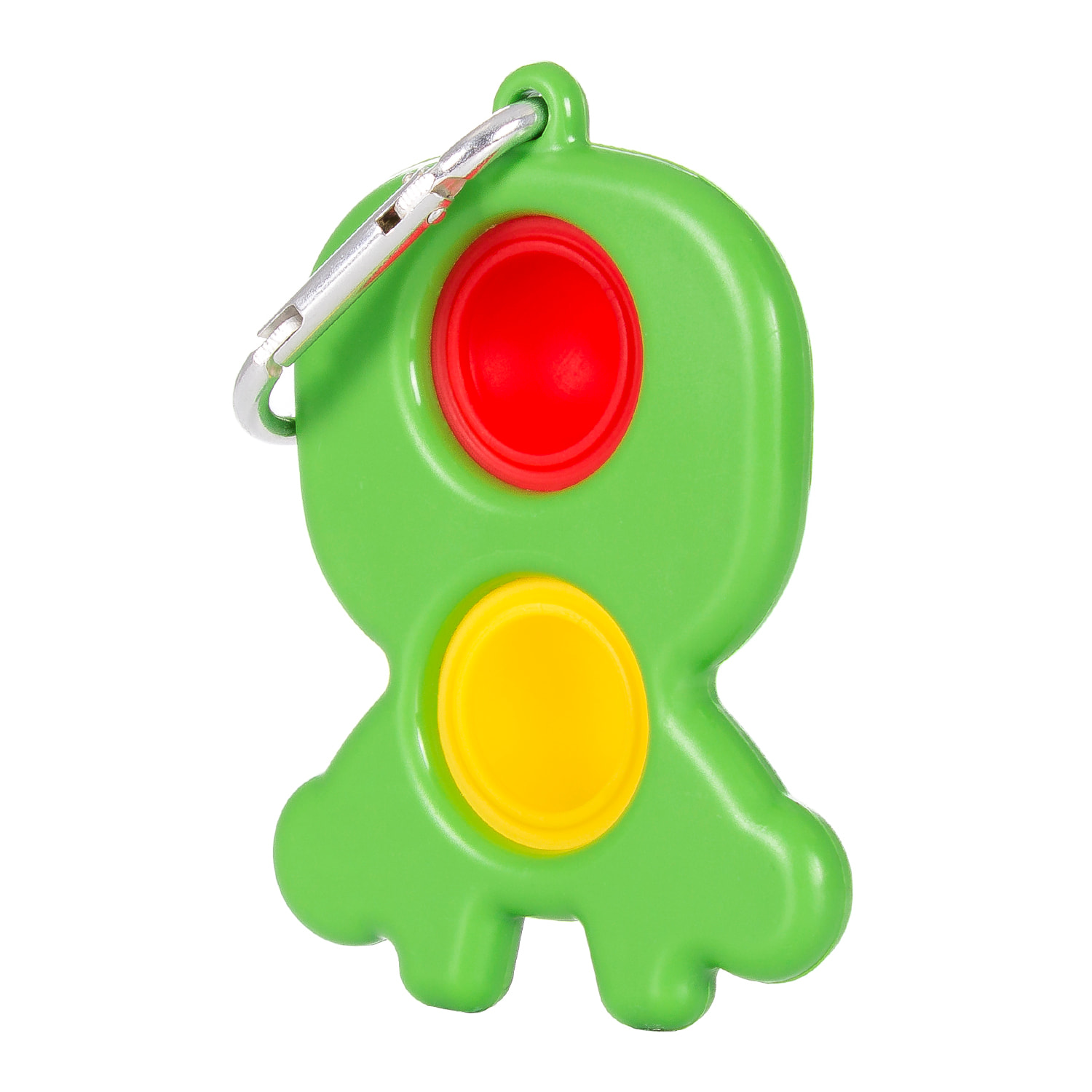 Figura Squid Pop It Leader con moschettone.