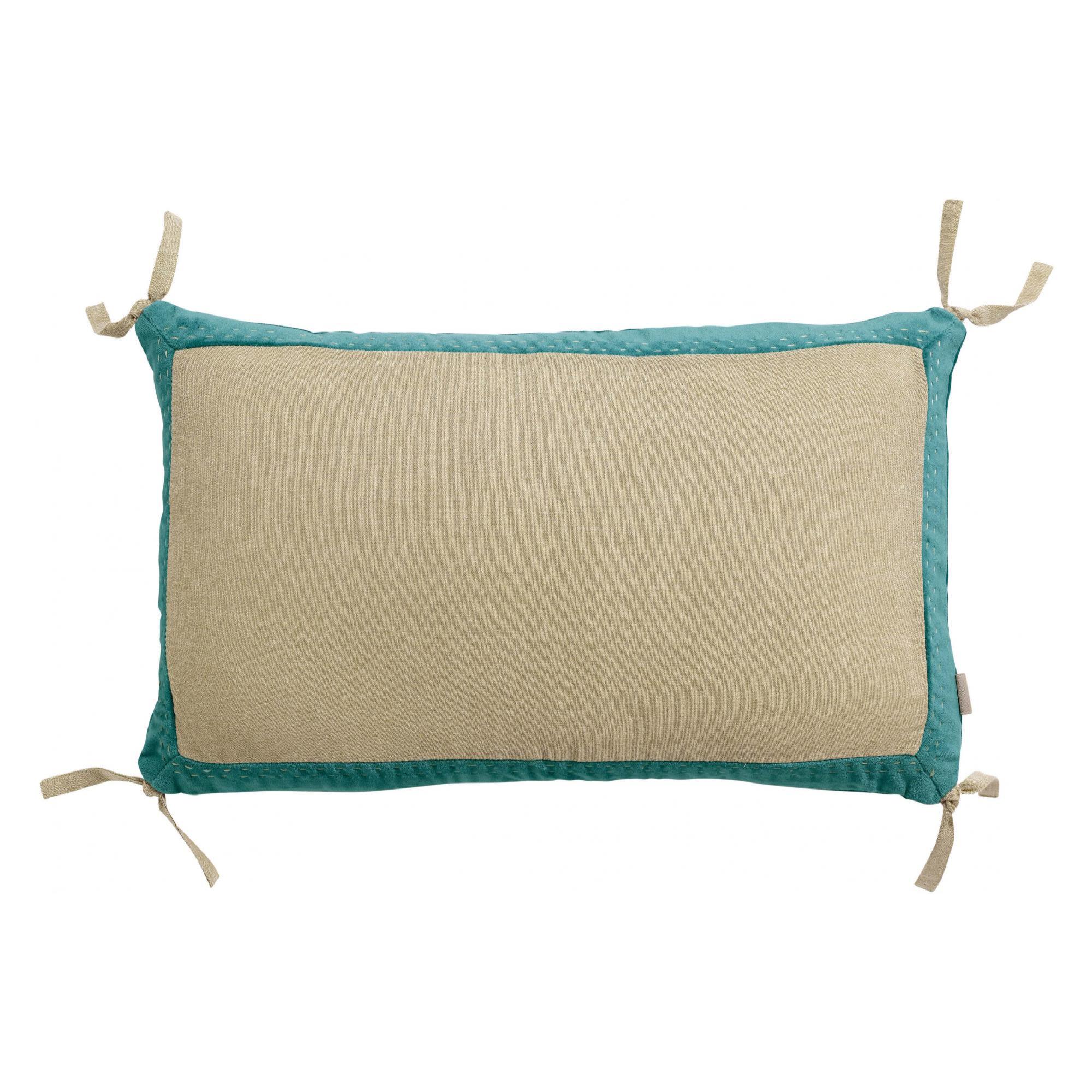 Coussin Elise Chambray