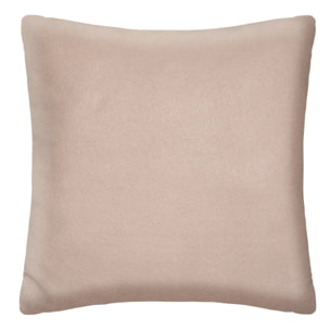 Coussin "Grizzli" - fausse fourrure - marron 45x45 cm