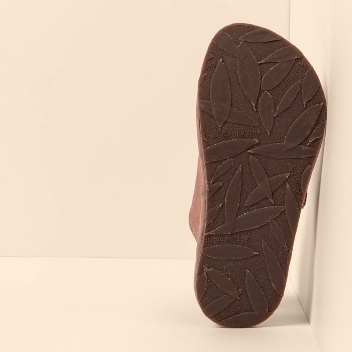 Sandalias N5682 NOBUCK LAVADO MALVA/ BARE SANDALS color Malva