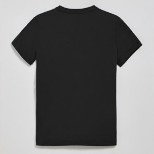 Pack mujer de dos camisetas negra y blanca de manga corta con logo bordado Rigby Go