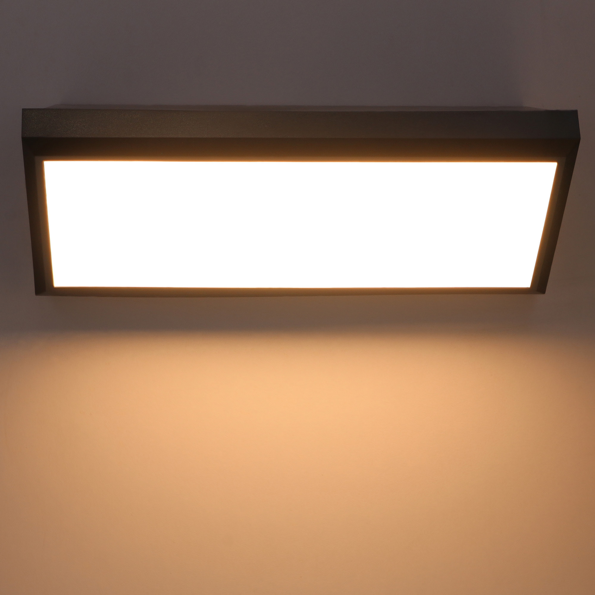 Forlight Aplique Ip65 Samper Led 10,5W 3000K Negro 615Lm