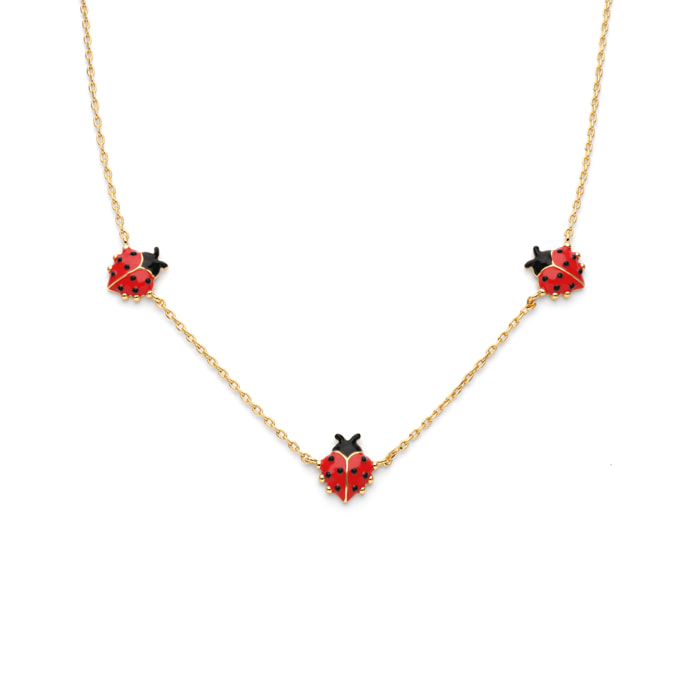 Collana Ladybug Placcato Oro