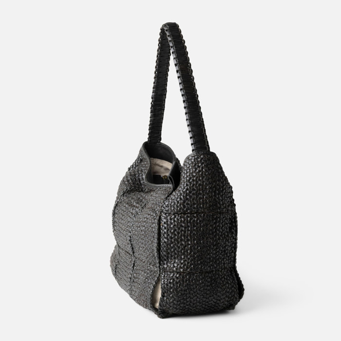 Bolso de hombro BIBA Kenett de piel