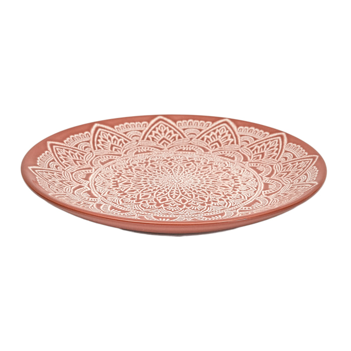 Assiette Sahara Terracotta D19.5cm