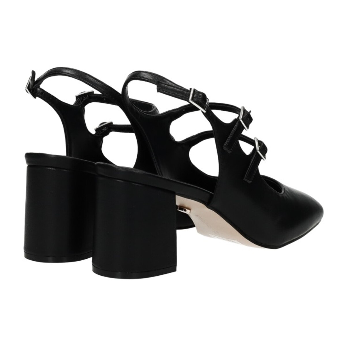 Décolleté sling back Donna Tata Italia Nero