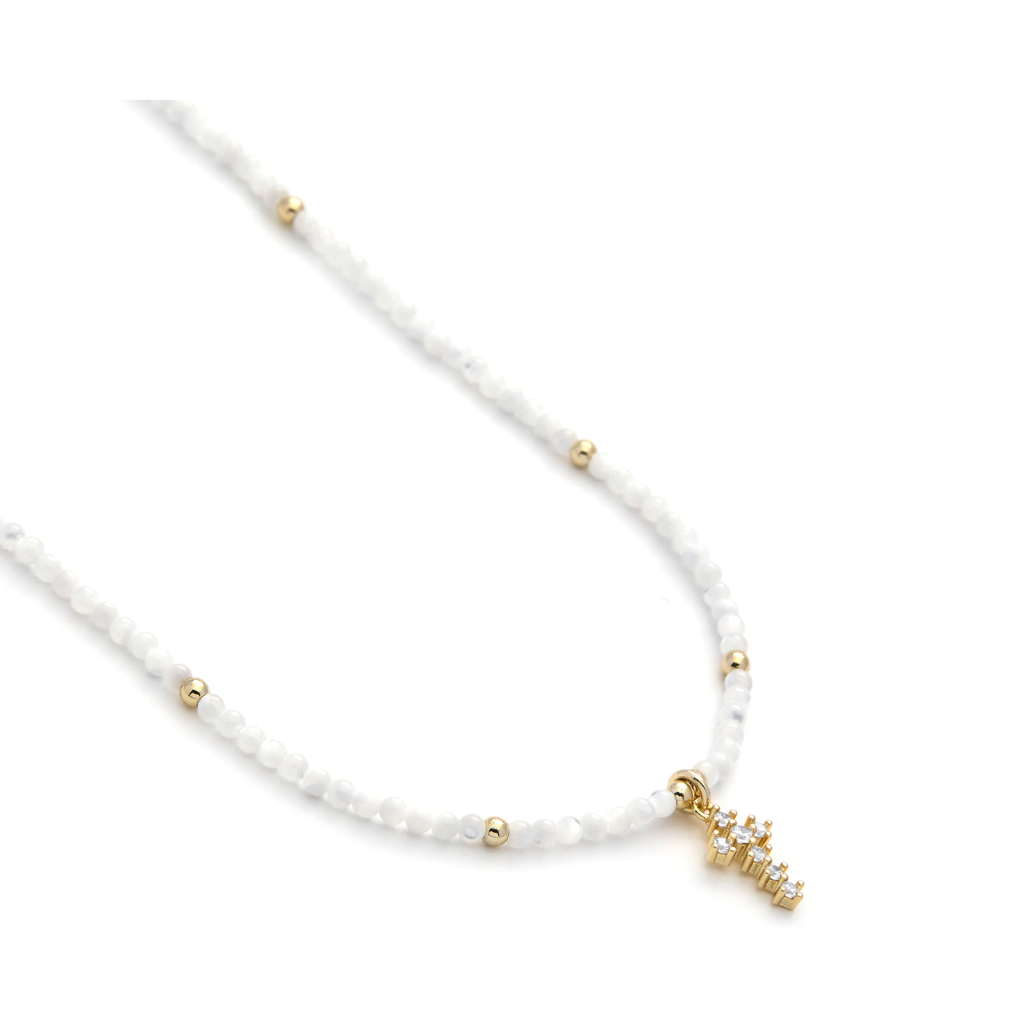 Collar Nyali acabado oro amarillo 18k