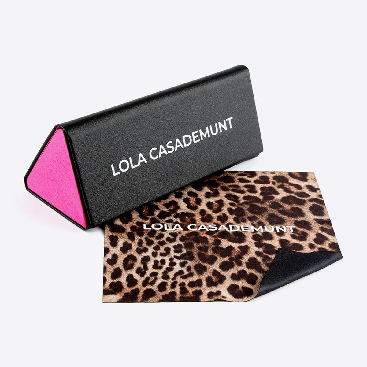 Occhiali Rotondi Combinati Rossi