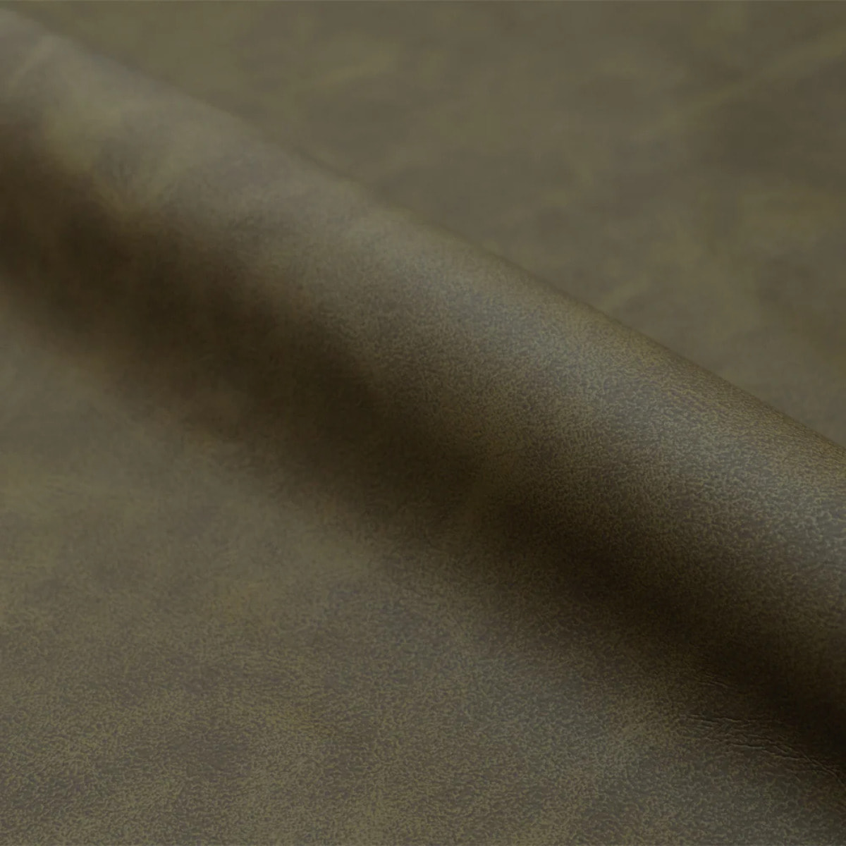 Lot de 2 chaises pour îlot central 65 cm en cuir synthétique kaki - Henrik