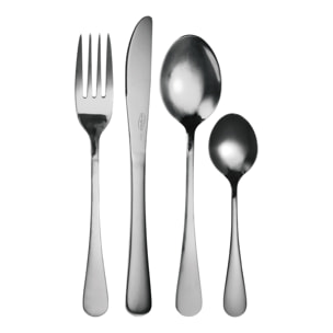 Juego de cubiertos 24 pzs acero inox munich