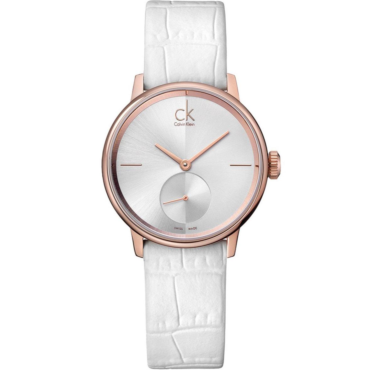 Orologio CALVIN KLEIN ACCENT Pelle Bianco