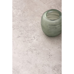 Tavolo da bar quadrato LAREDO in alluminio antracite e HPL grigio, pieghevole e impilabile, 70×70×74 cm