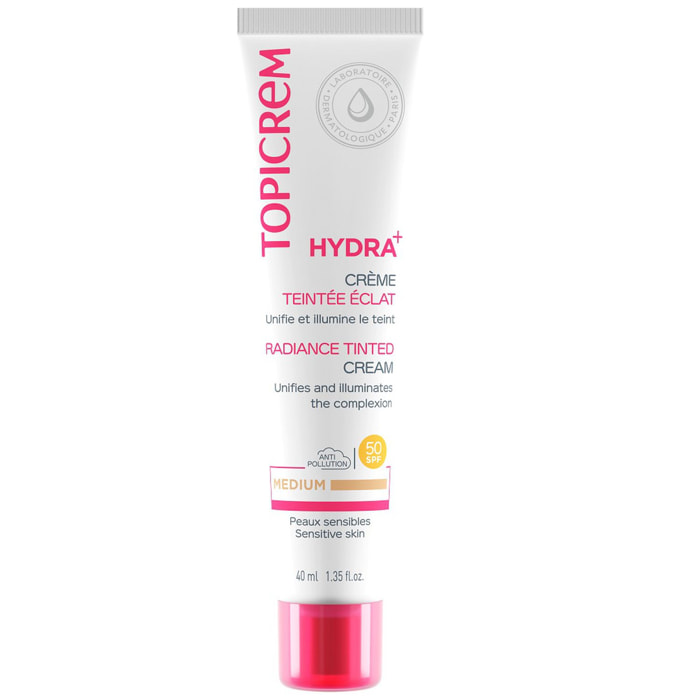 Hydra+ - Crème Teintée Éclat SPF50+