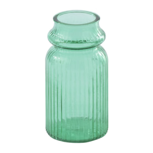J-Line Vase Ligné - verre - vert émeraude