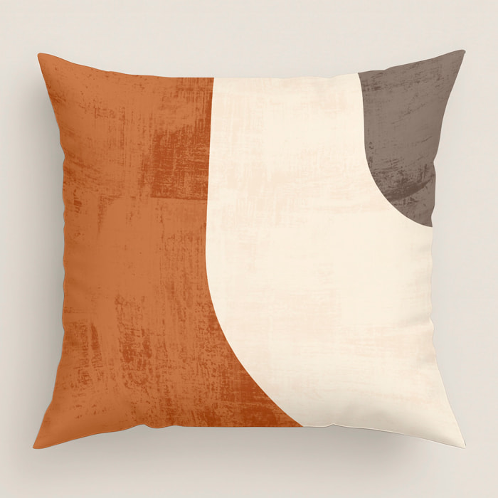 Funda de Cojín Estampado - Con Cremallera - Sin relleno - 100% Algodón - Puzzle