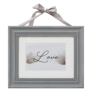 Cadre photo "Ruban" bois 17x12cm