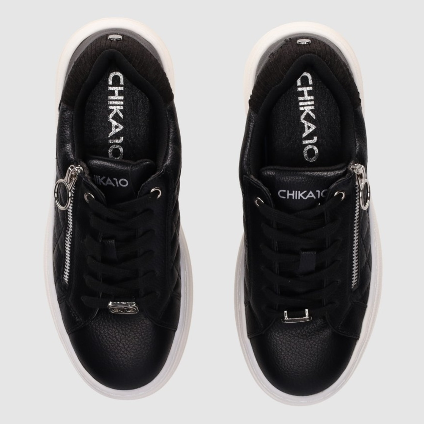 Deportivos - Negro - Tacón: 5 cm