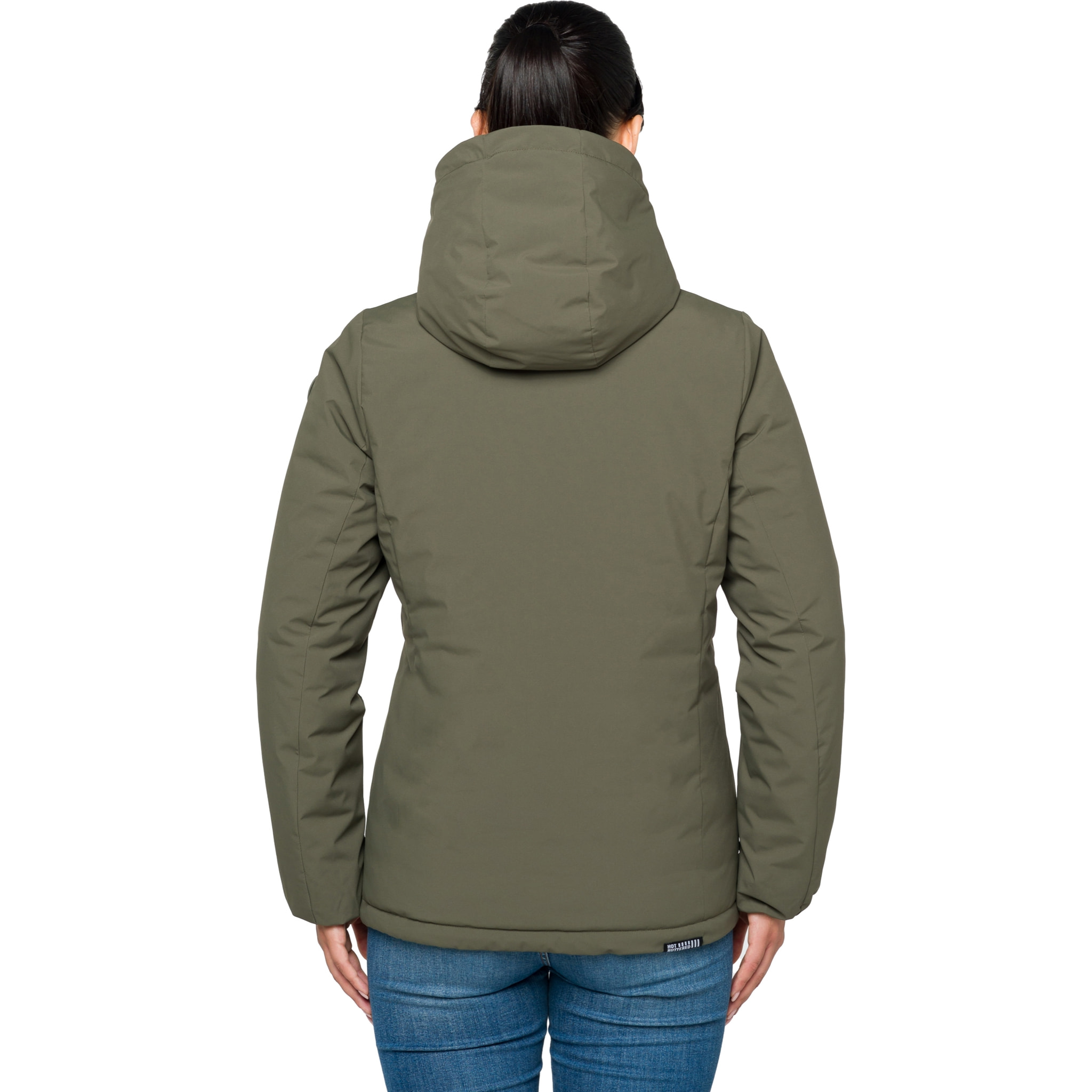 Chaqueta Hot Buttered térmica impermeable Millaa verde