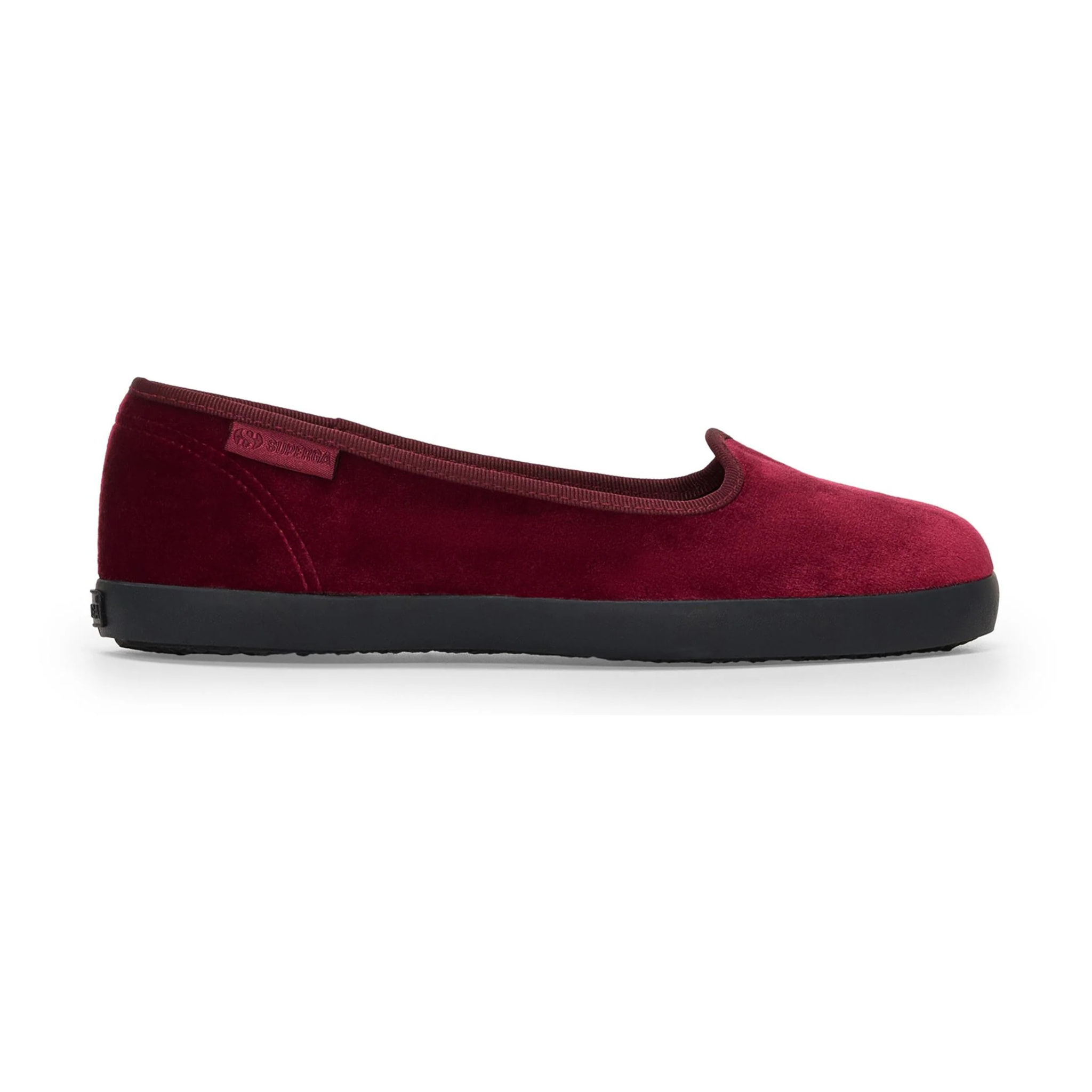 Superga - Ballerine Donna Rosso - 2441 VELVET BALLERINA