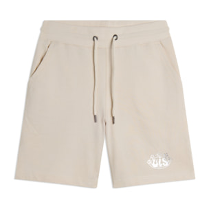 Pantaloni Corti da Donna Regular con Logo Argento VIS