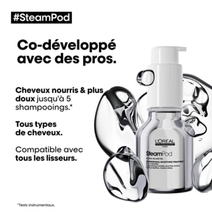 SteamPod - Soin Lissant Professionnel - tous types de cheveux 50 ml