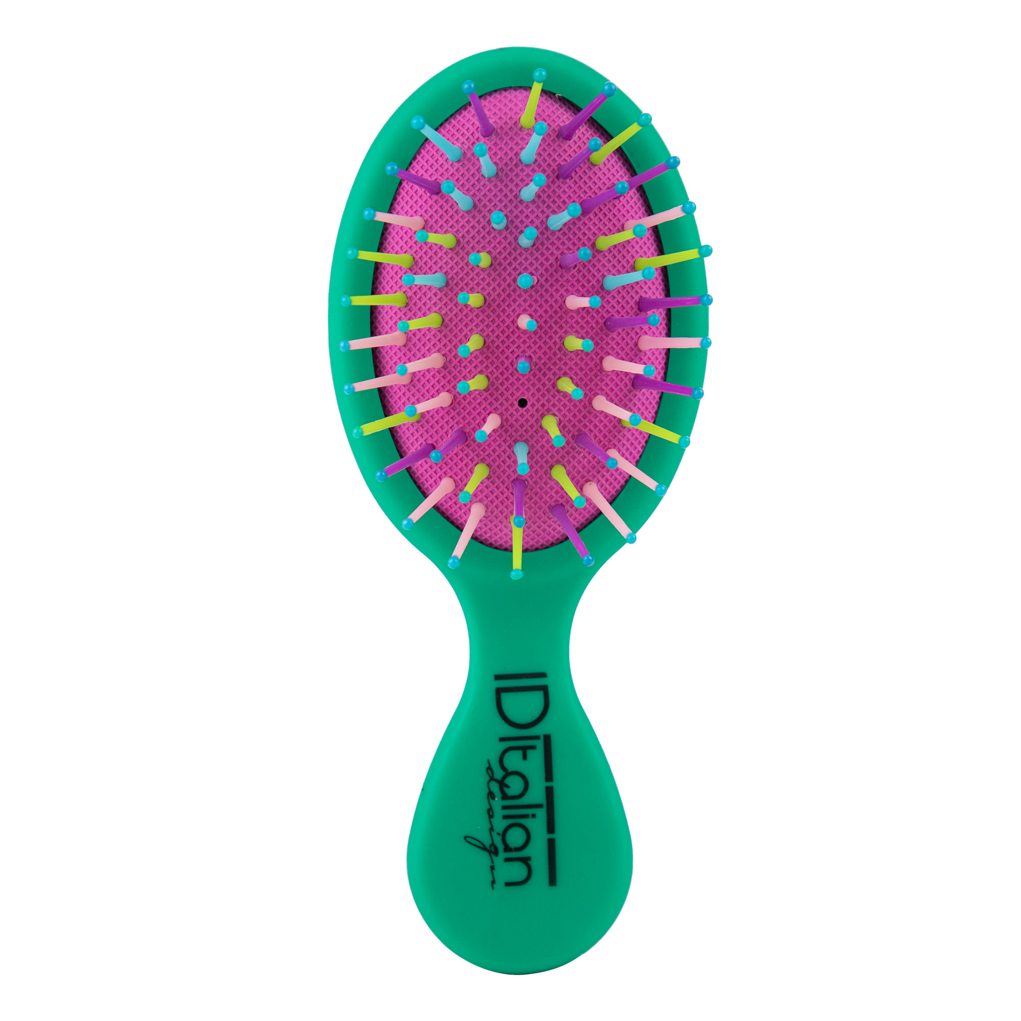 Brosse à cheveux vert