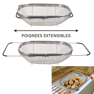 Passoire A Poignees Extensibles
