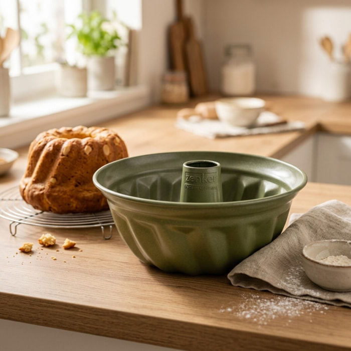 Moule à kouglof 25 cm Zenker Green Vision